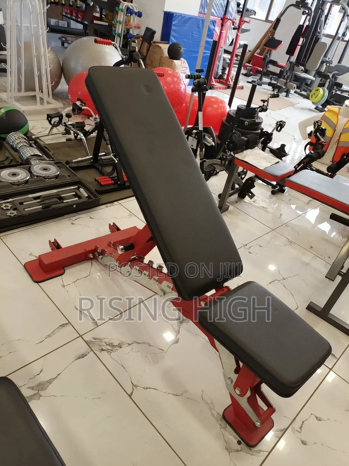Commercial Grade Adjustable Weight Bench | Durable Steel Frame