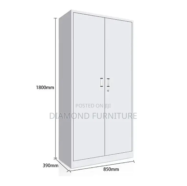 2-Door Full Metallic Office Filing Cabinet