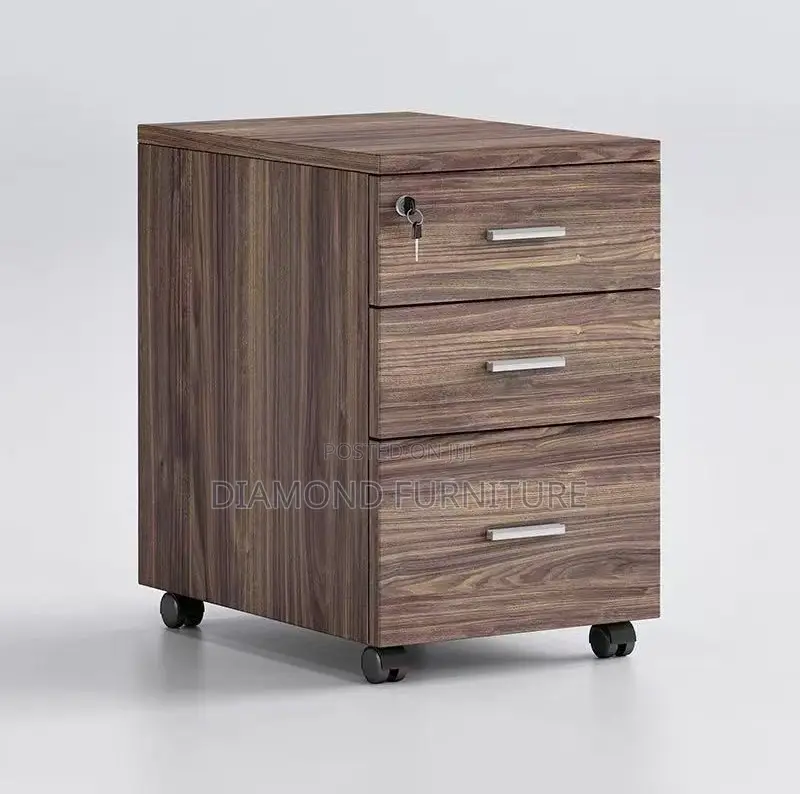 3-Drawers Office Filing Cabinet Pedestal Unit