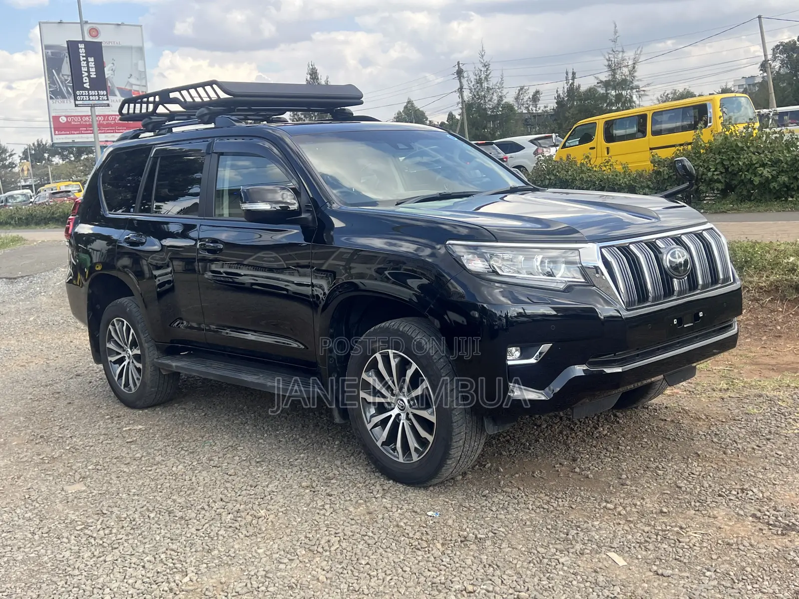 Toyota Land Cruiser Prado 2.7 2019 Matt Black