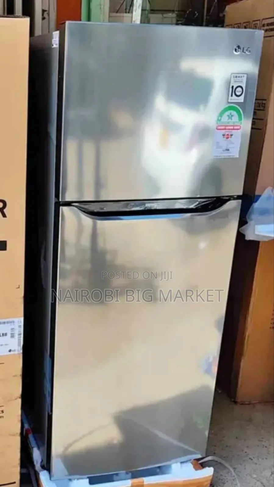 Silver Lg Refrigerator Double Door W
