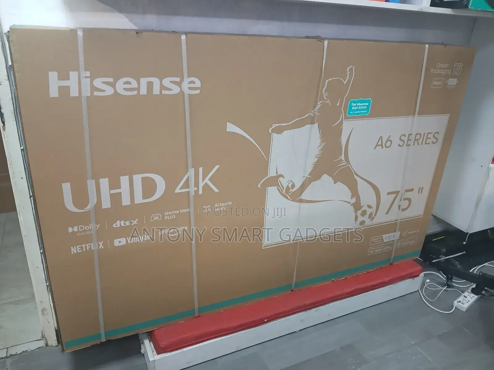 Hisense 75a6 75 Inch Smart HDR Frameless Tv