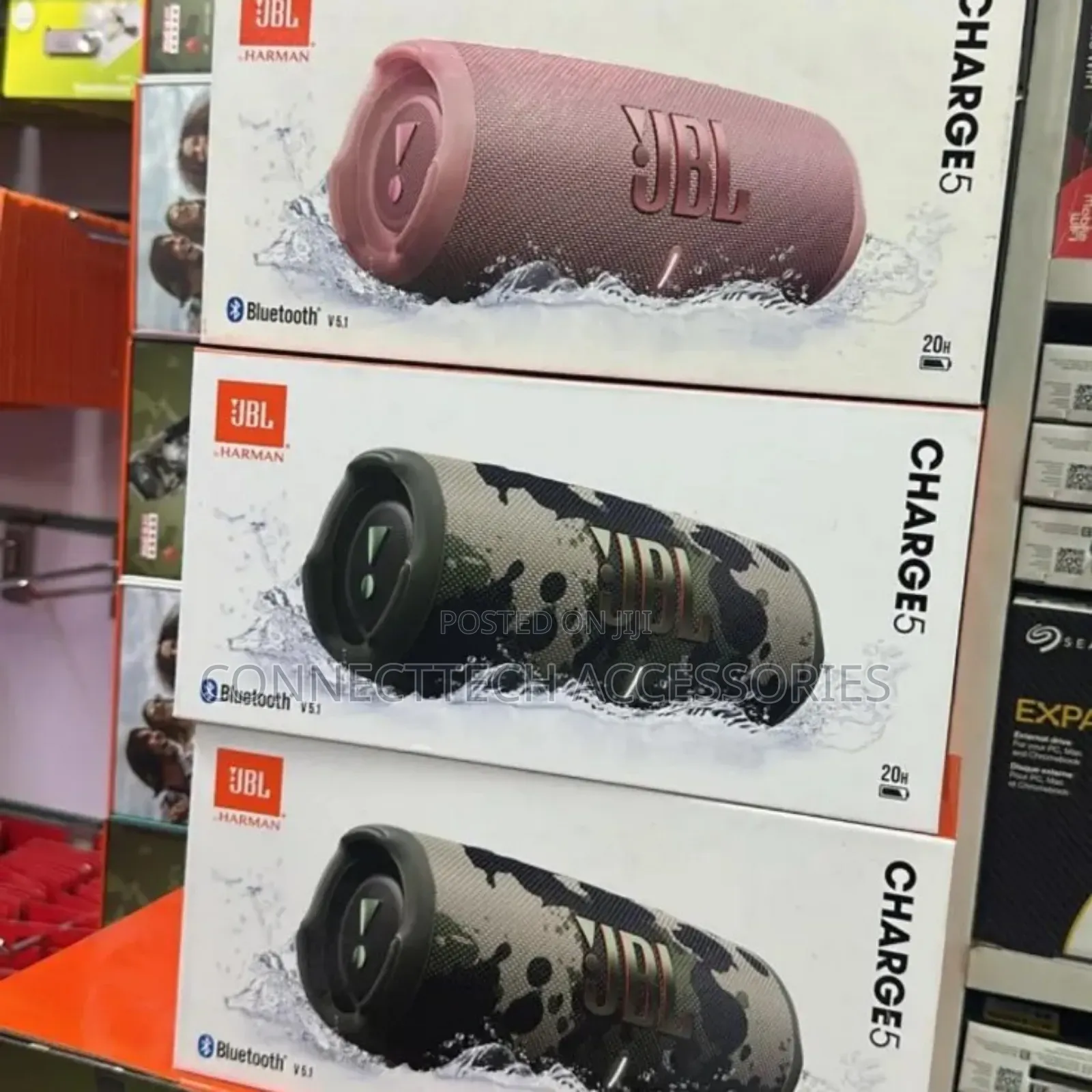 Jbl Charge 5 Portable Waterproof Speaker