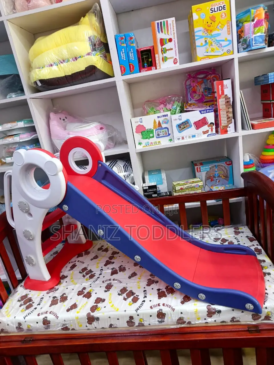 Durable Foldable Slide for Toddlers – Perfect Gift for Ages 1–5