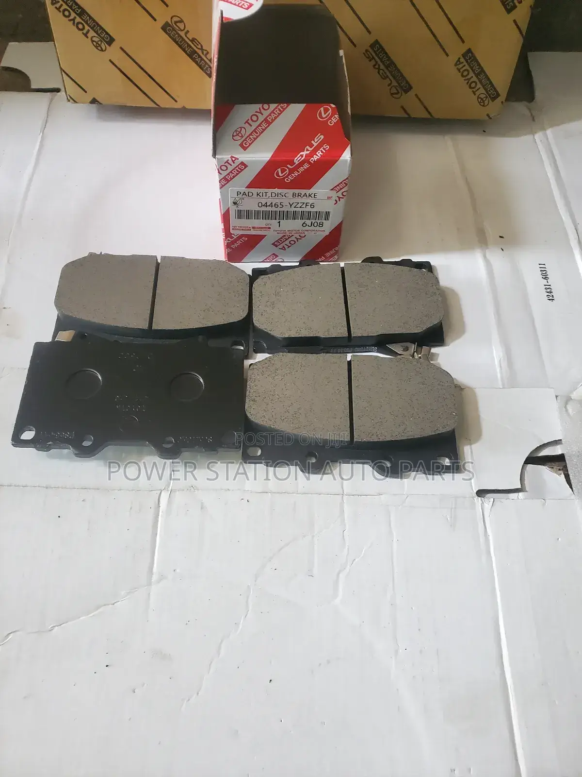 Brake Pads Front Lc 100 Series