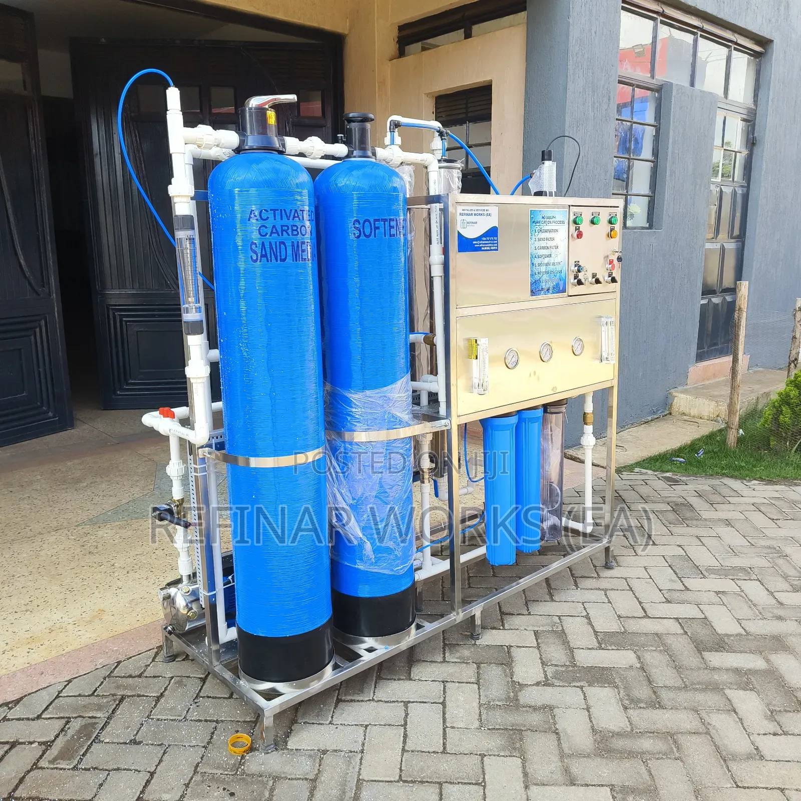 High-Flow Ro Water Purifier for Factories Hotels