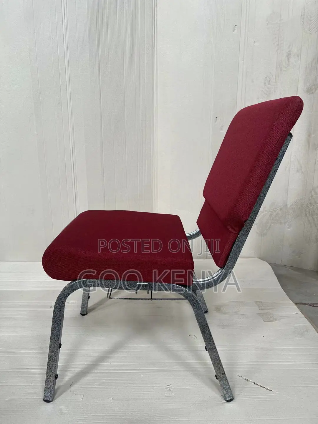 Dining Chair; Modern Hall Seating Chair With Fabric Upholstery