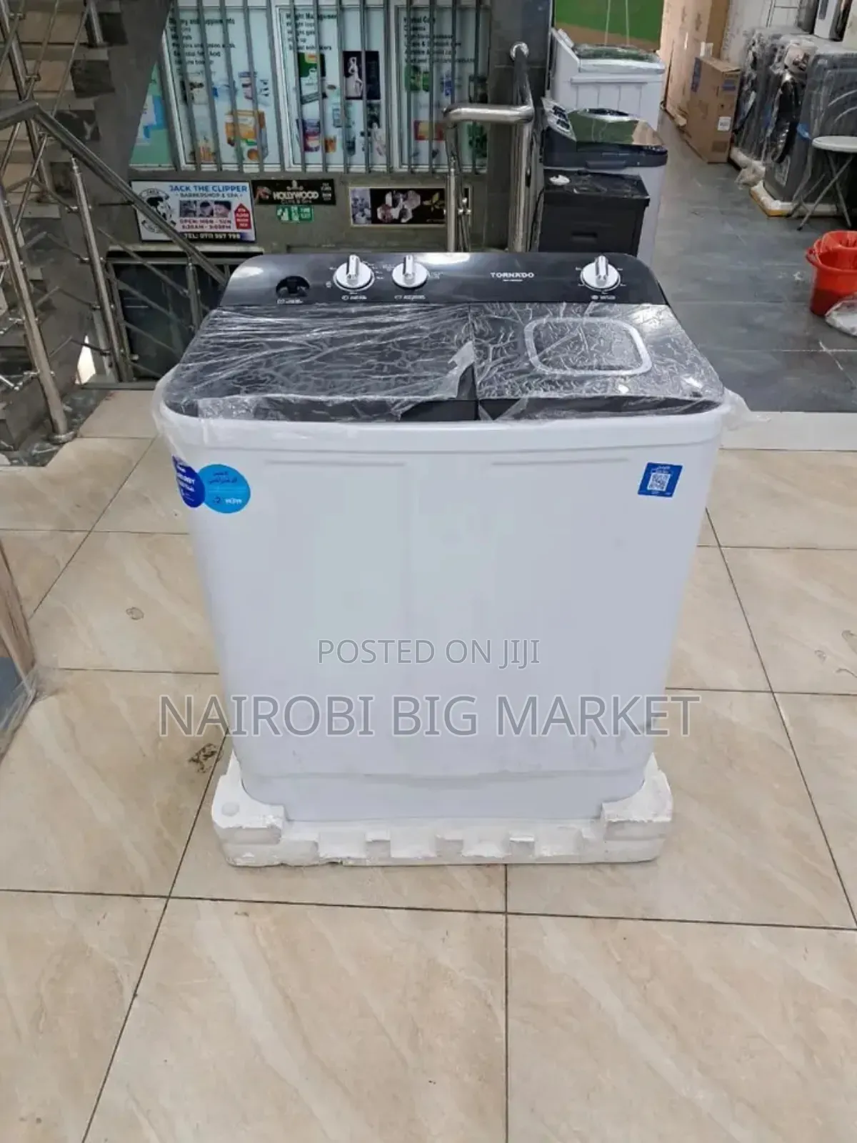 Free Standing Tornado 10 Kgs Washing Machine