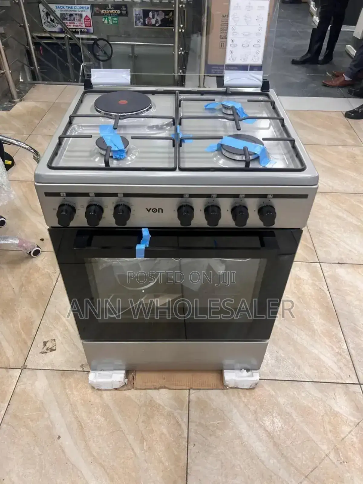Stainless Steel Von Gas Cooker