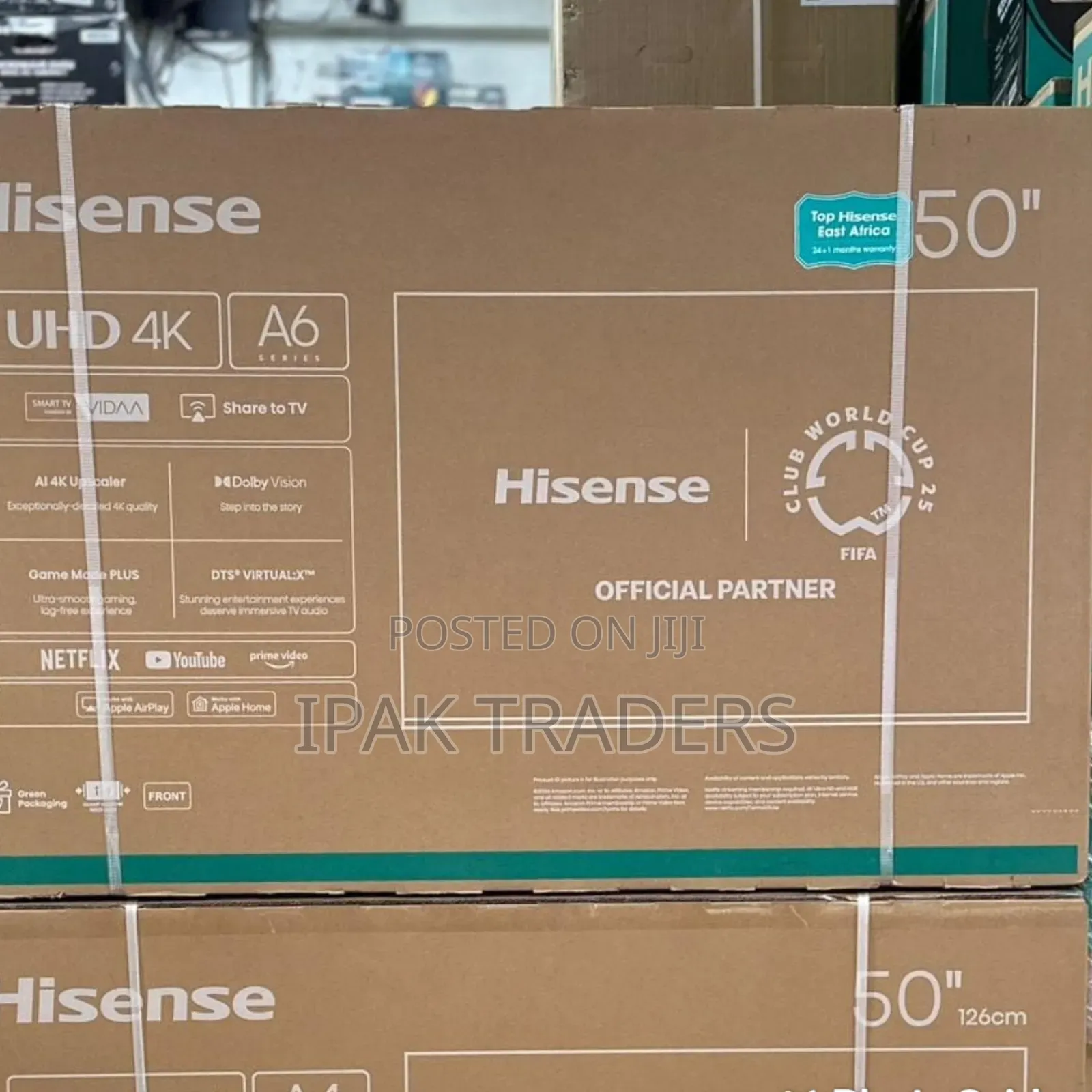 Hisense 50a6n 50 Inch Uhd Smart Tv (2025)