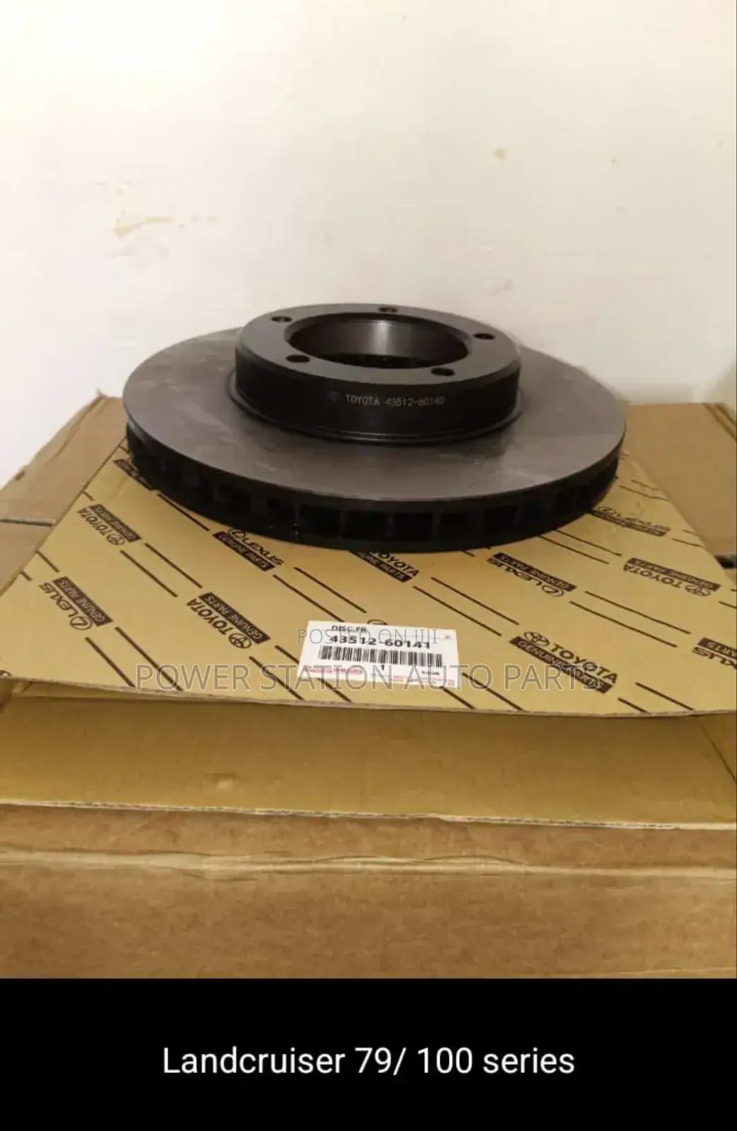Brake Disc Front Lc 79