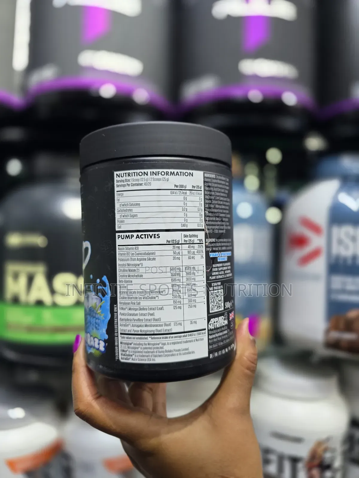 Abe Pump Free(Non Stim) Pre Workout 40 Servings