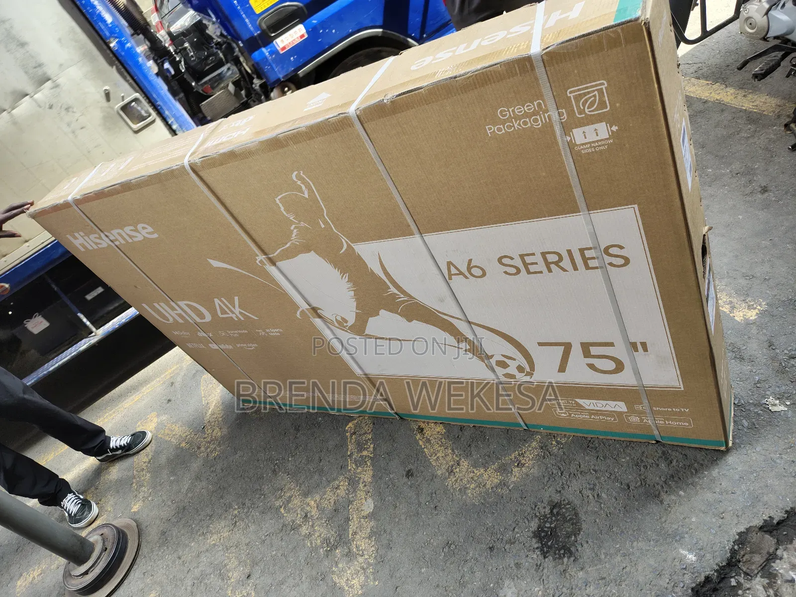 Hisense 75a6ken 75 Inch Smart Uhd Frameless Tv