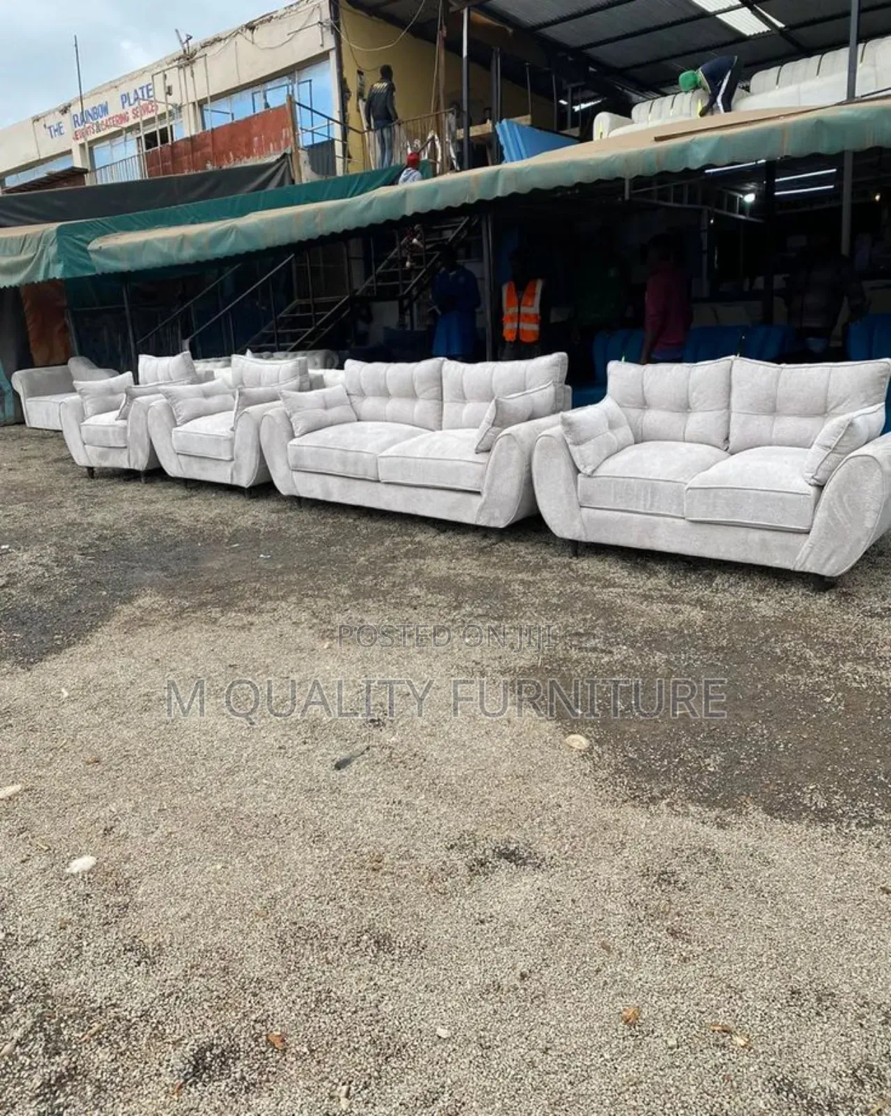 7-Seater Beidge Unique Royal Look Sofa