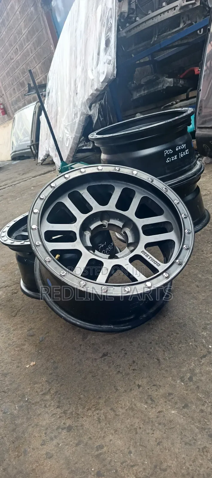 16 Inches Method Rims for Landcruiser/Pickups 6holes