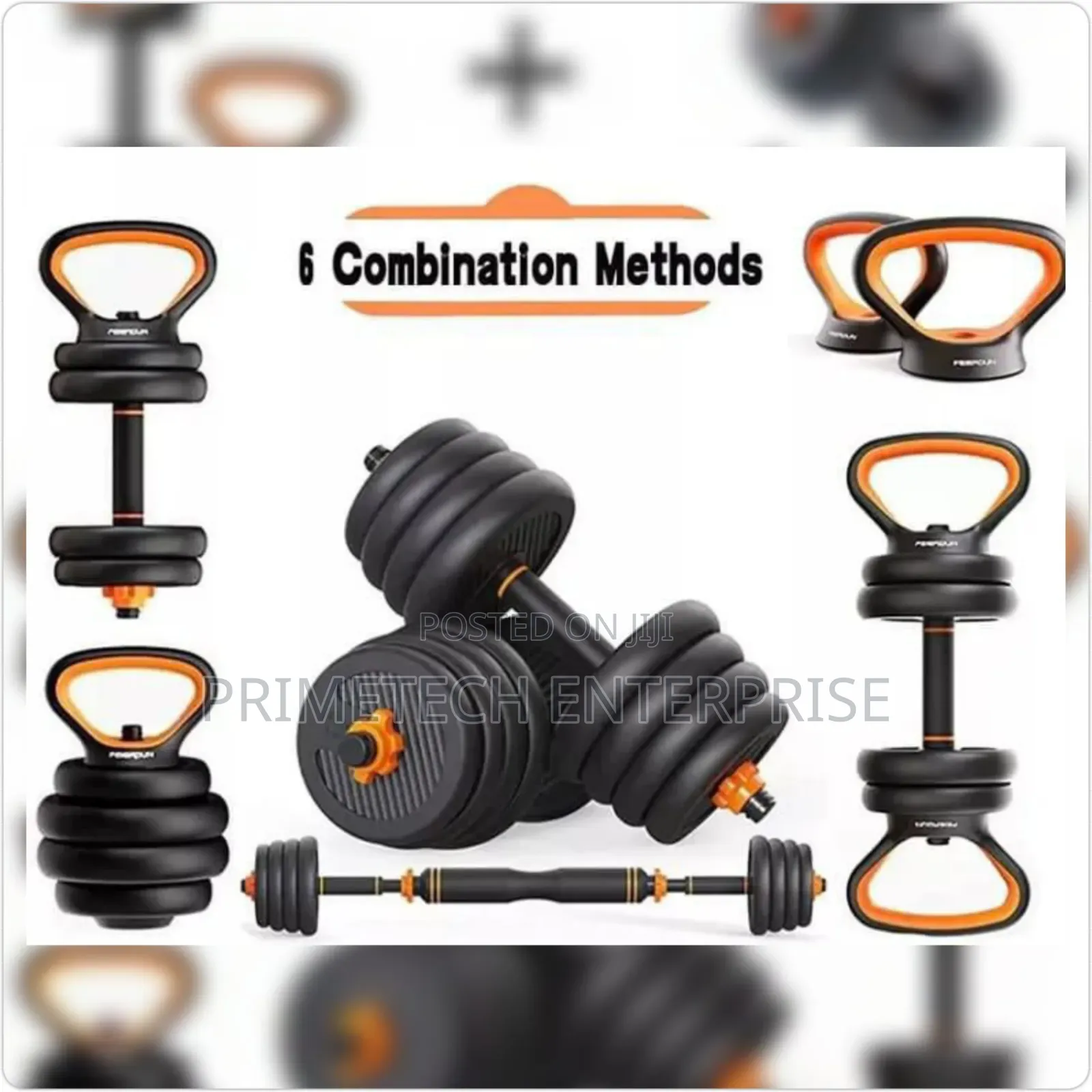 6 in 1 Kettle Bells Weight - 30kg