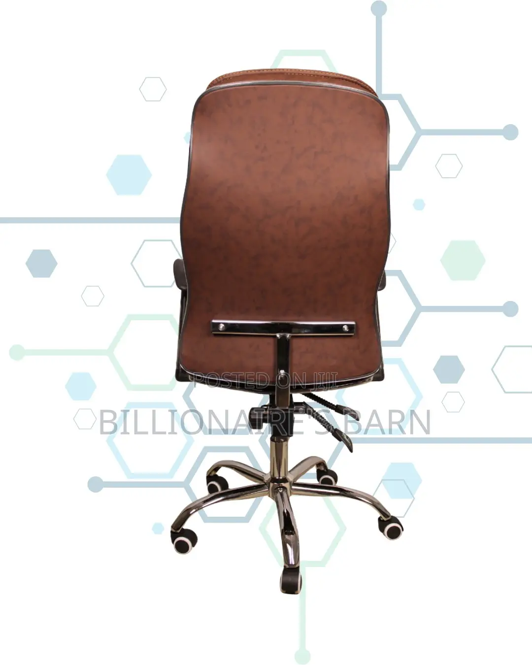 Pro-grade Ergonomic Executive Leather Chair | High-density Foam Seat