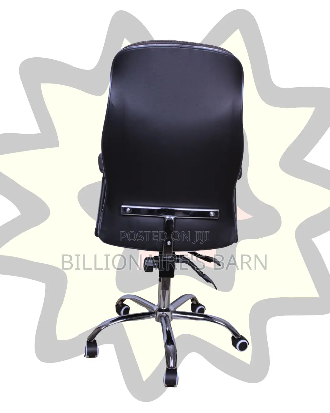 Executive Leather Office Chair | Sleek High-Density Foam Seat