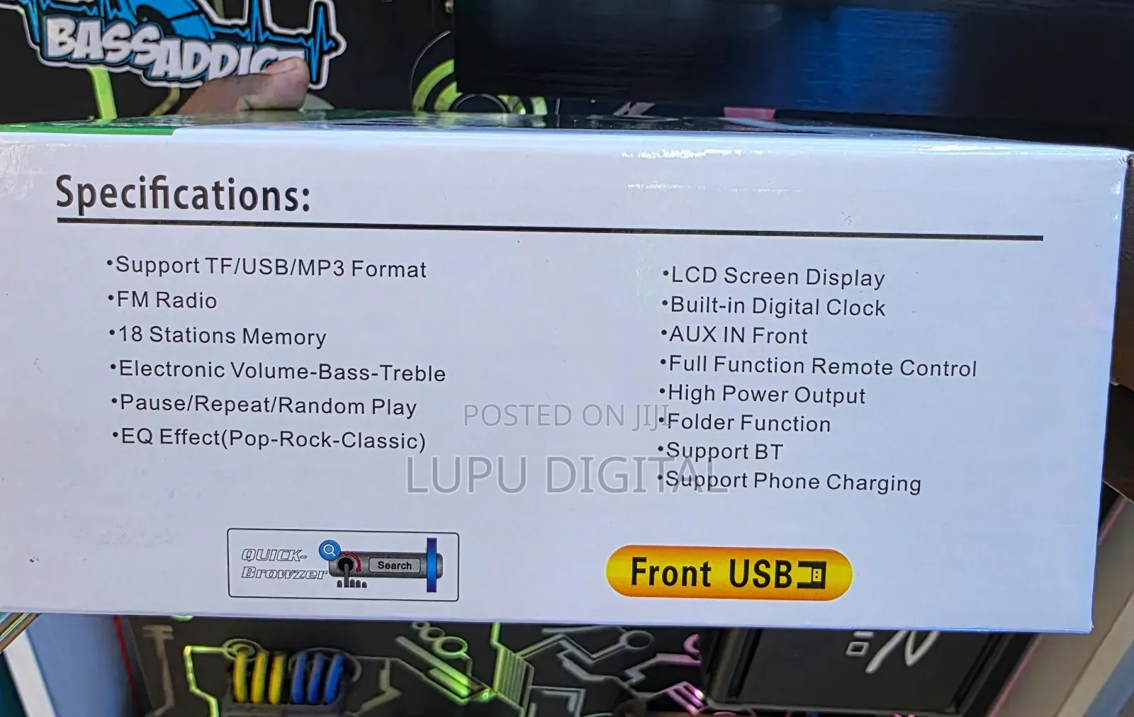 STV -5589 Bluetooth Car Mp3 Receiver