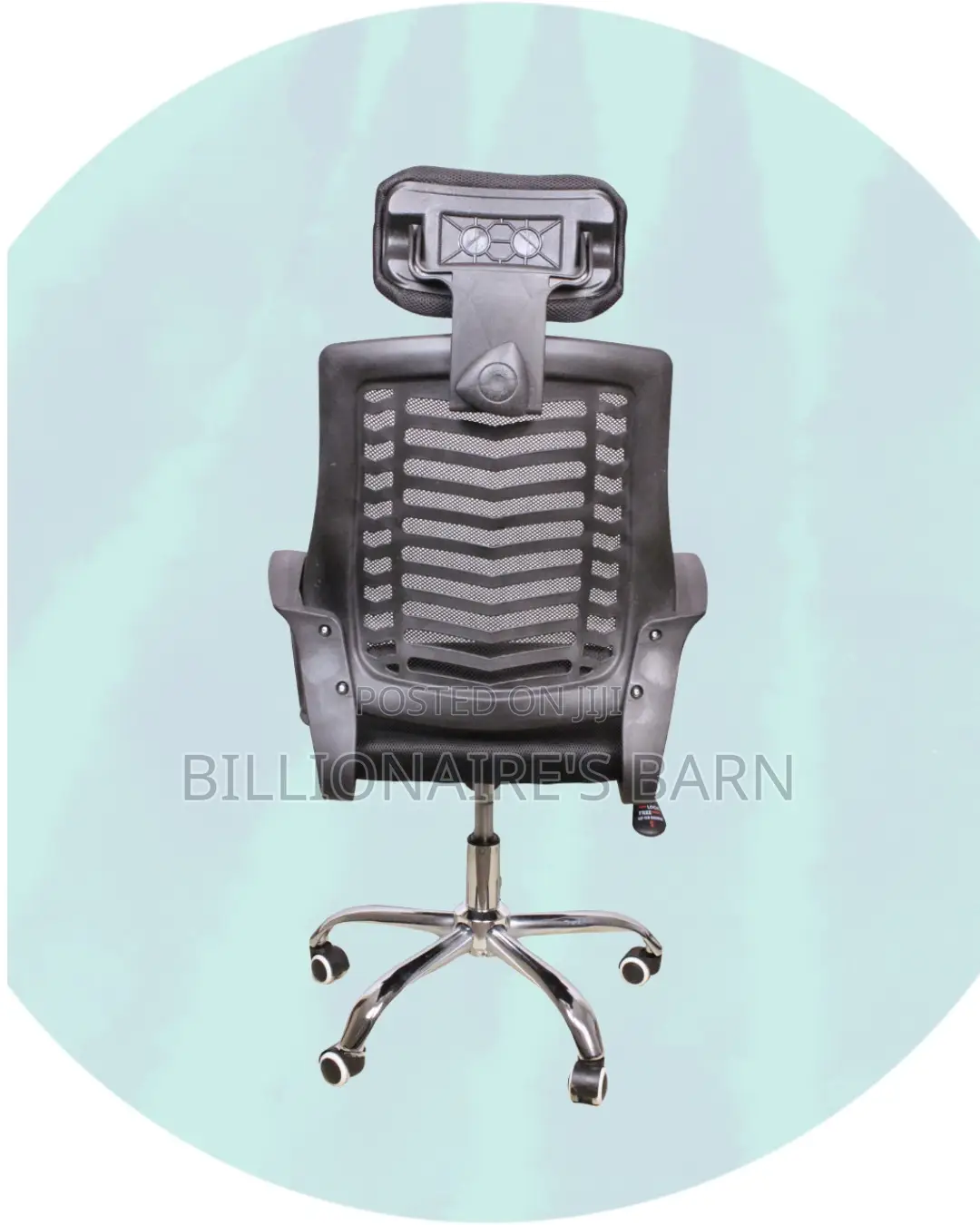 Secretarial Mesh Chair | Comfy Nylon Castors