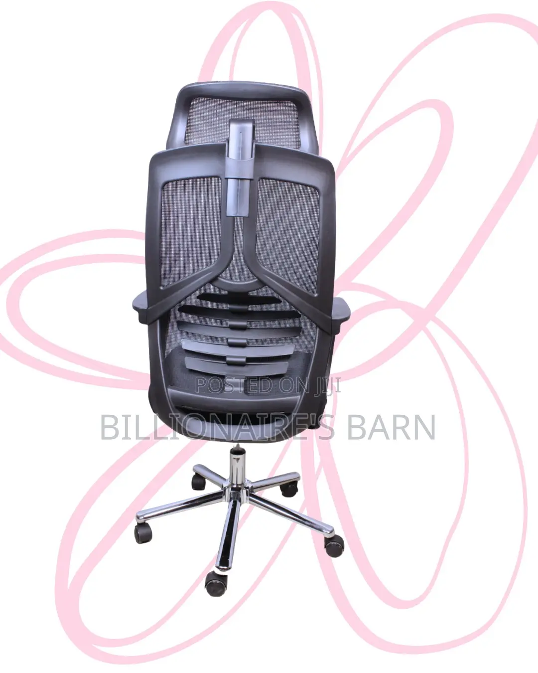 Comfy High Back Mesh Office Chair — Great for Study or Work