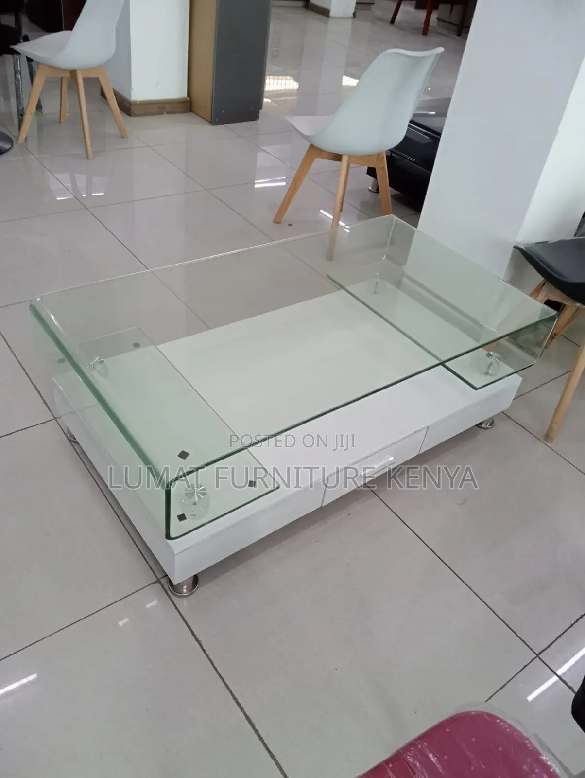 Modern Center Glass Table