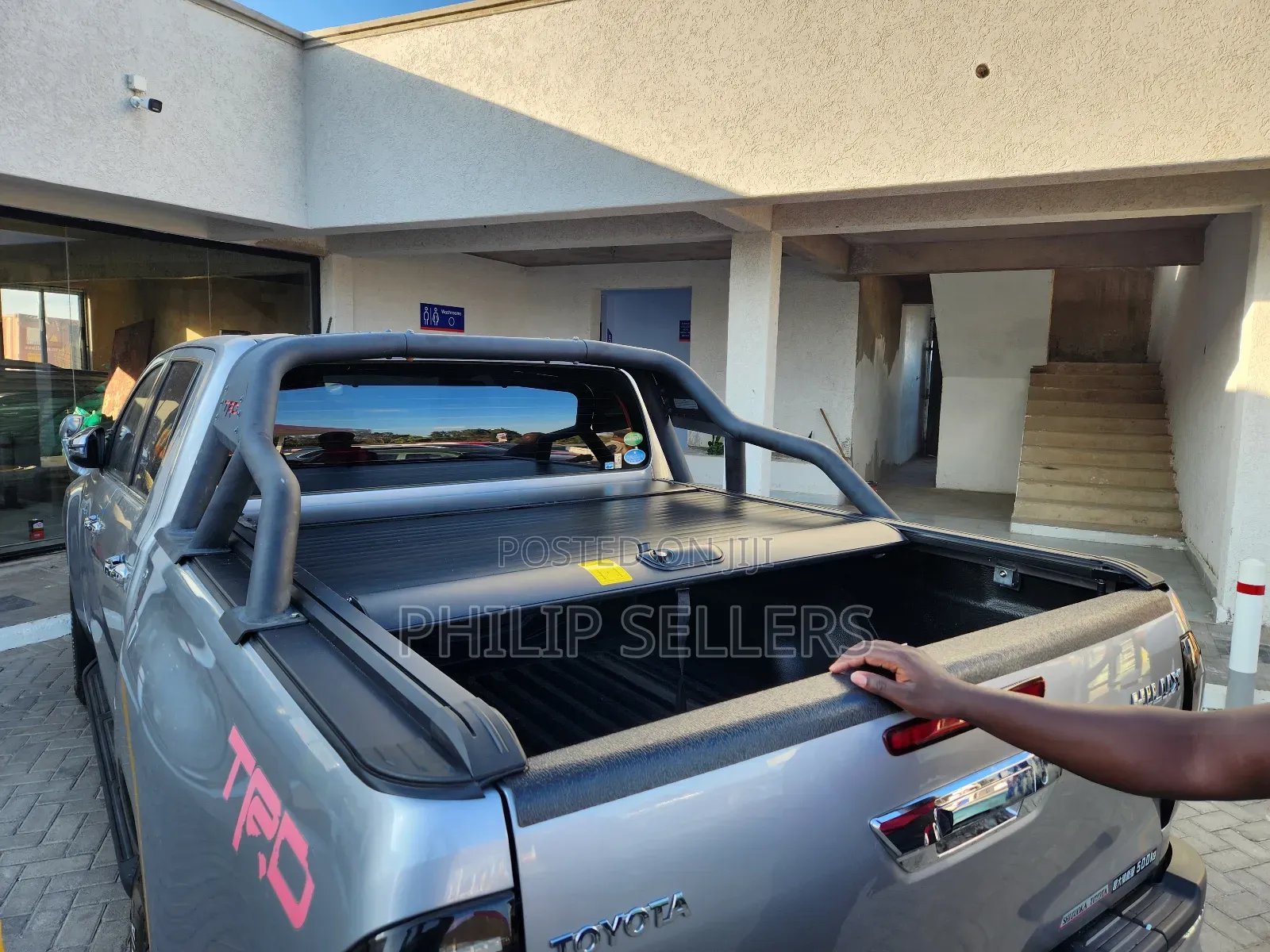 Manual Roller Shutter Boot Cover for Ford Ranger, Sport Rollbar