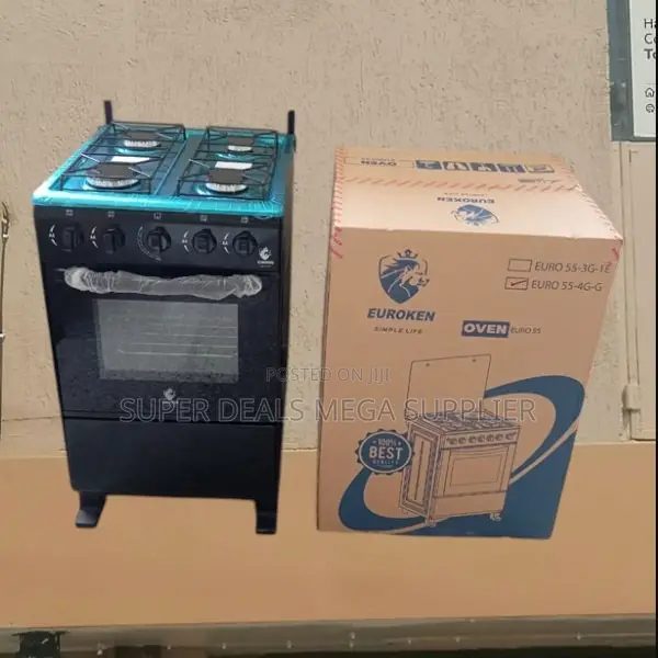 Free Standing 50x55x84cm 4 Burner Gas Cooker With Built-in Oven