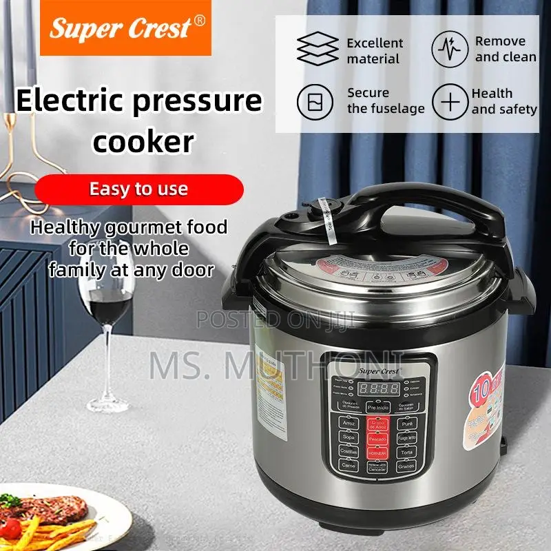 New European Regulation Home 12l Electric Pressure Cooker