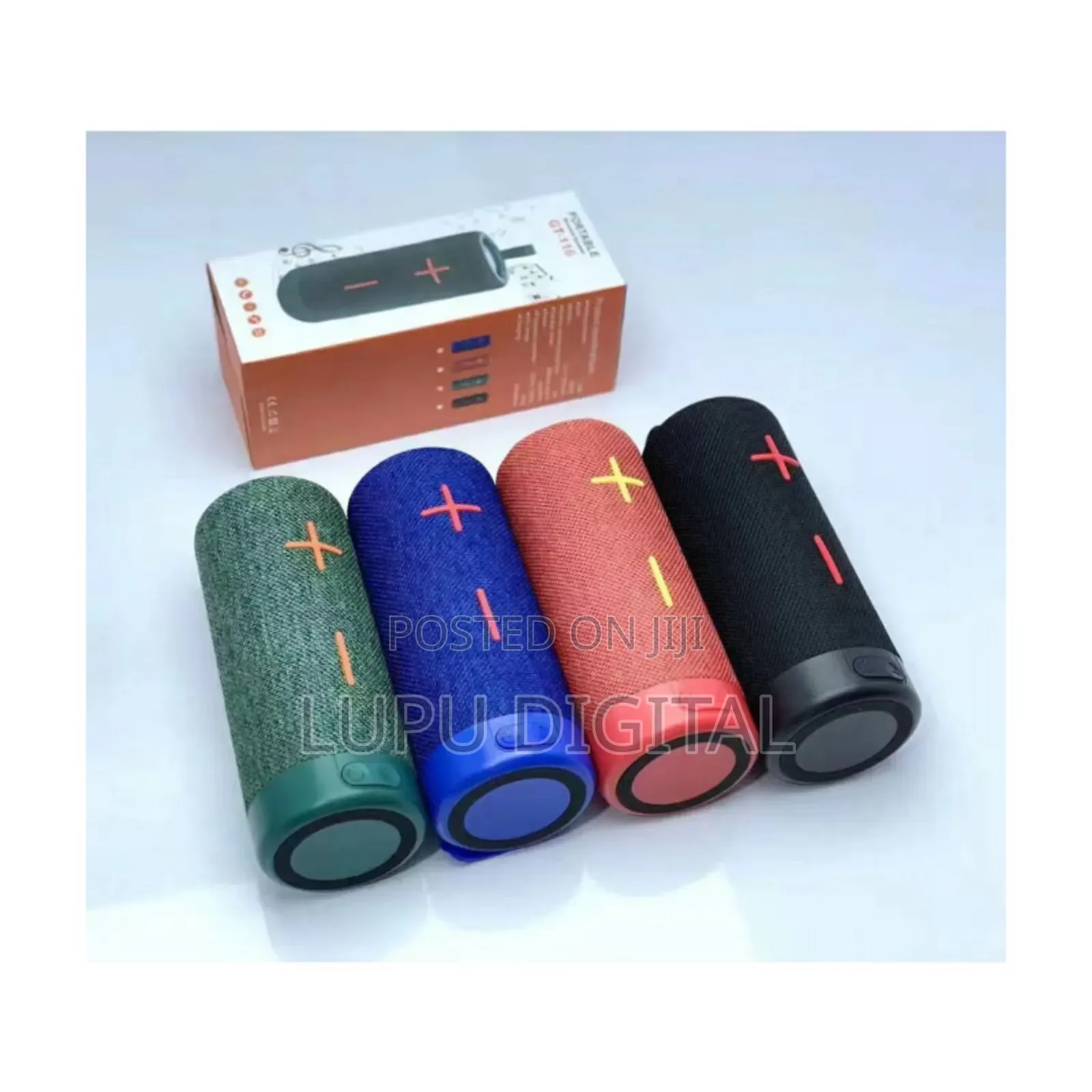 Gt-116 Portable Bluetooth Wireless Speaker10w Dual Driver 3.7v 1200mah