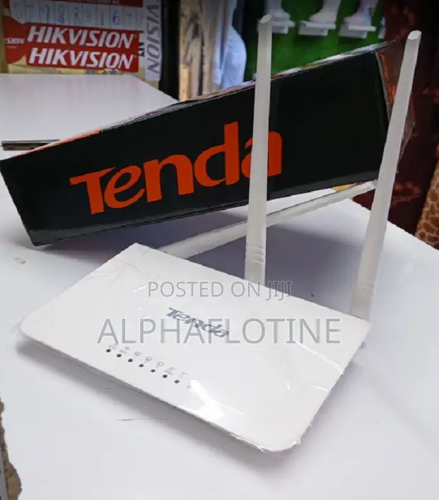 Tenda N300 Wi-Fi Router With High Power 5dbi Antennas (F3)