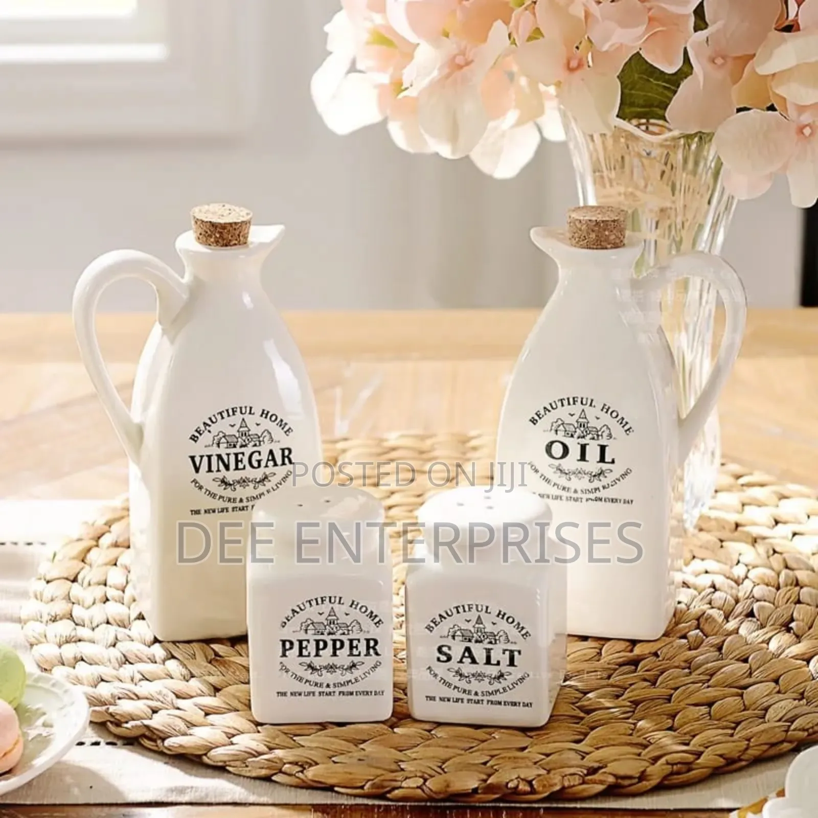 4in1 Cruet Jar Set