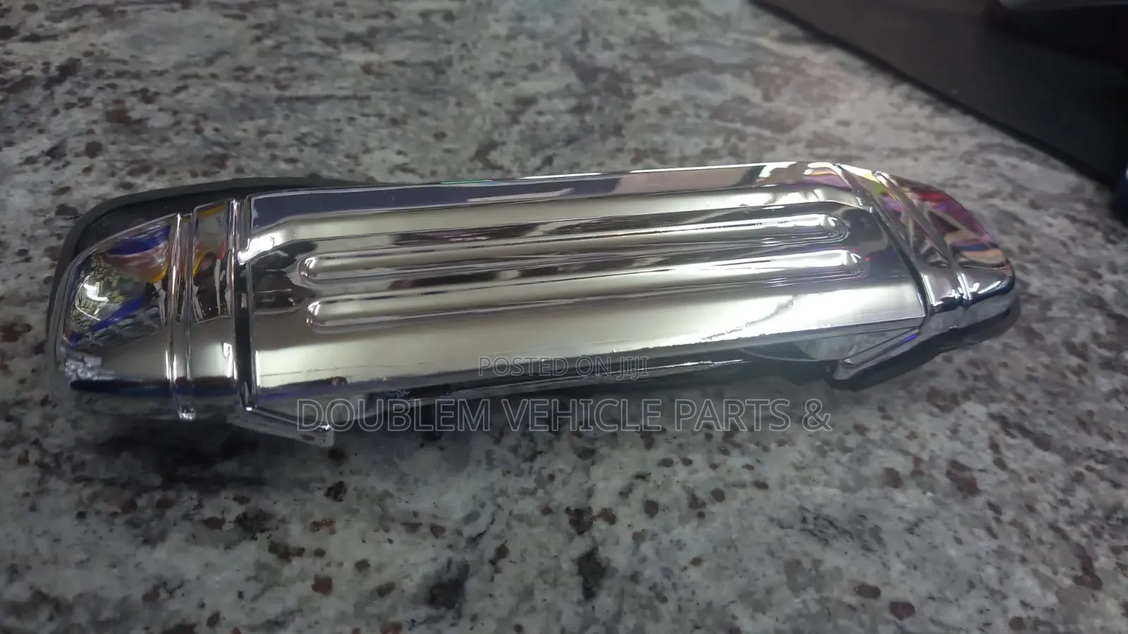 Outer Door Handle Mitsubishi Pajero Mk2 Silver/Chrome Shiny Left/Right