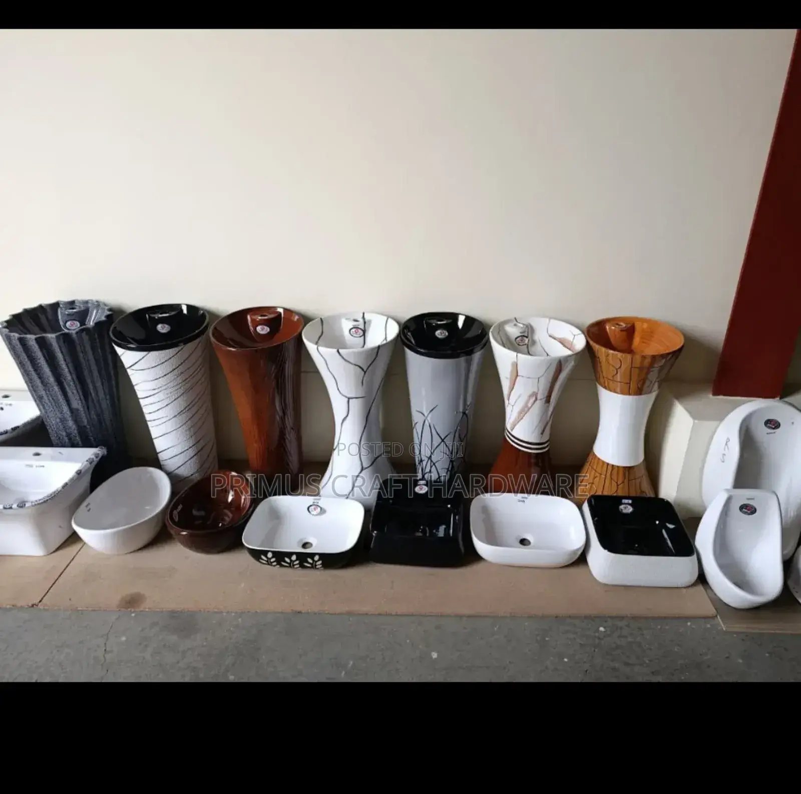 Free Standing Pedestal Sinks Available