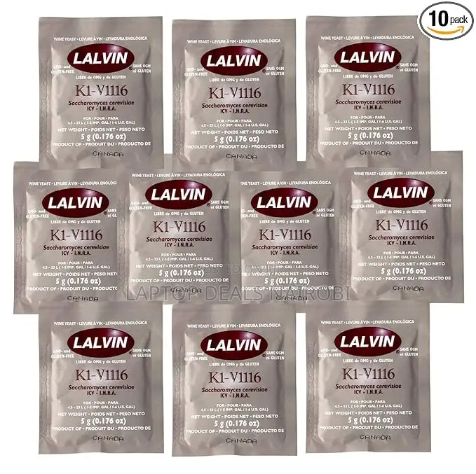 Strange Brew My-wncv-dymz 10 Packs Of Kiv-1116 Lalvin Yeast For Winery
