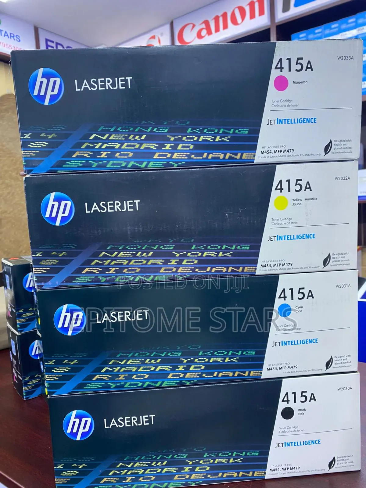 Hp Color Laserjet Pro M454 Series Toner Hp 415a Yield Above 2,300