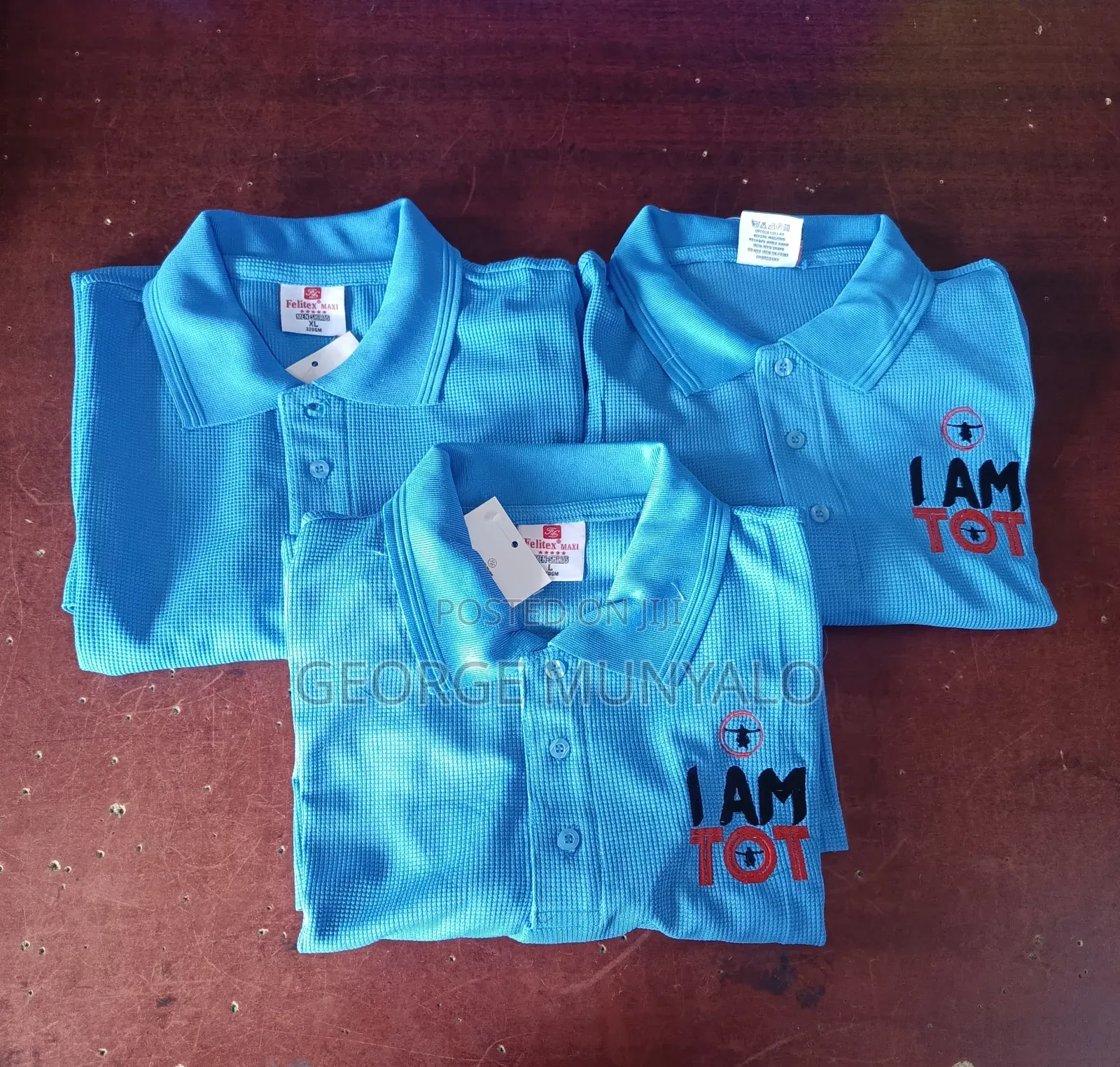 Blue Branded Shirts