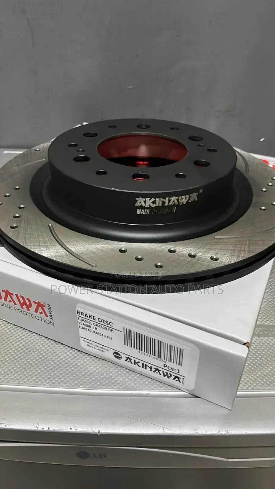 Perfomance Brake Disc Rear Landcruiser 300 Series