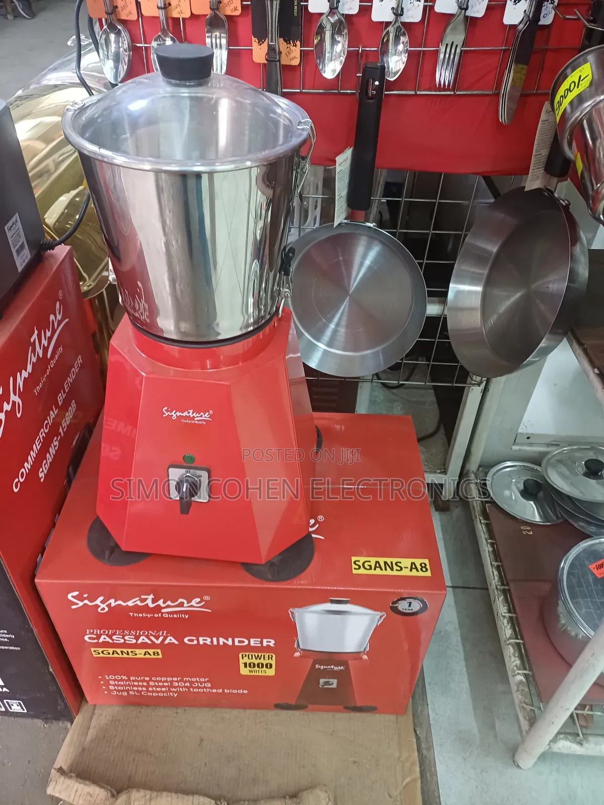 Cassava Grinder 1000watts 5l Jug
