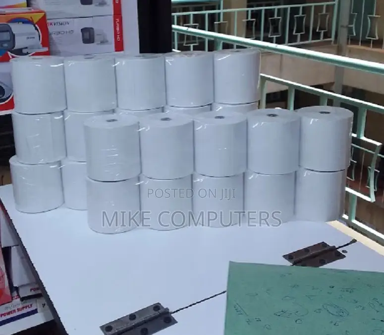 80mmx80mm Thermal Receipt Paper Rolls 50pcs Carton Bulk Pack