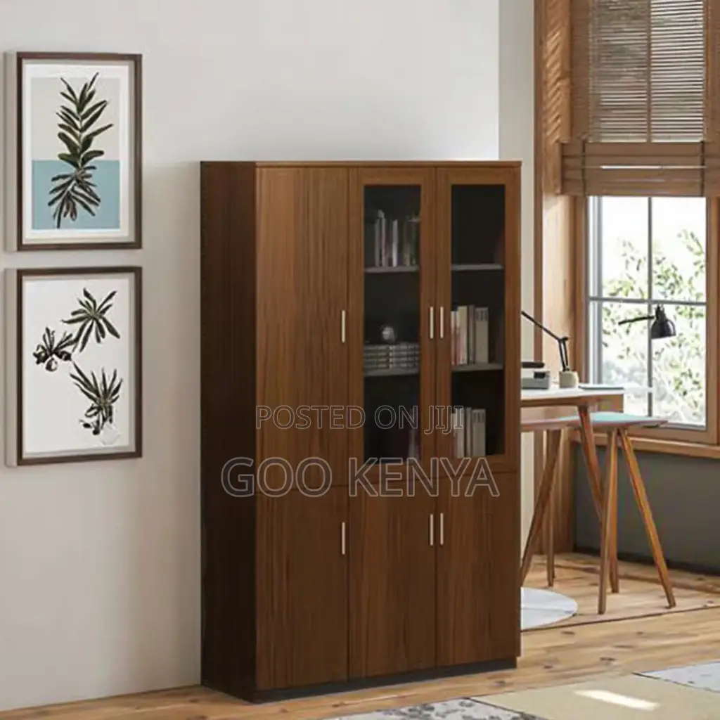 Office Cabinet; Office Furniture Cabinet in Wood With Three Doors