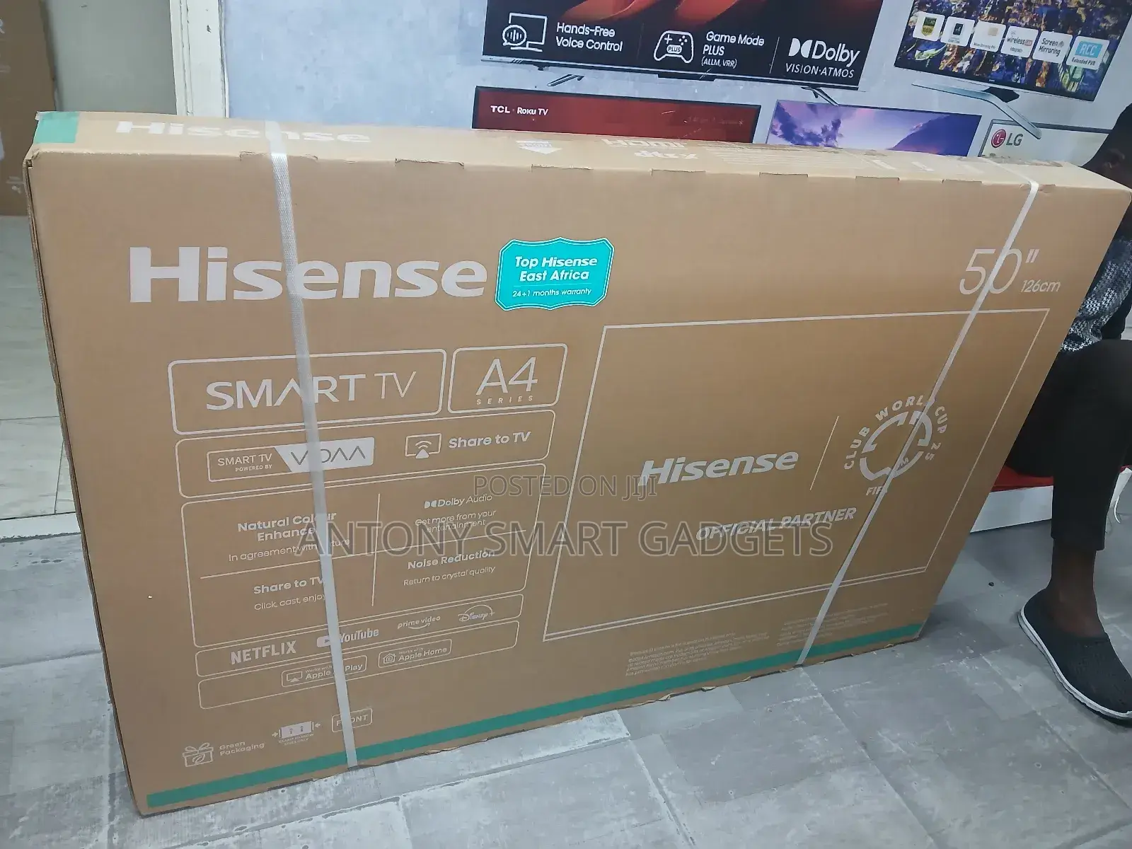 Hisense 50a4qken FHD Smart Tv A4k