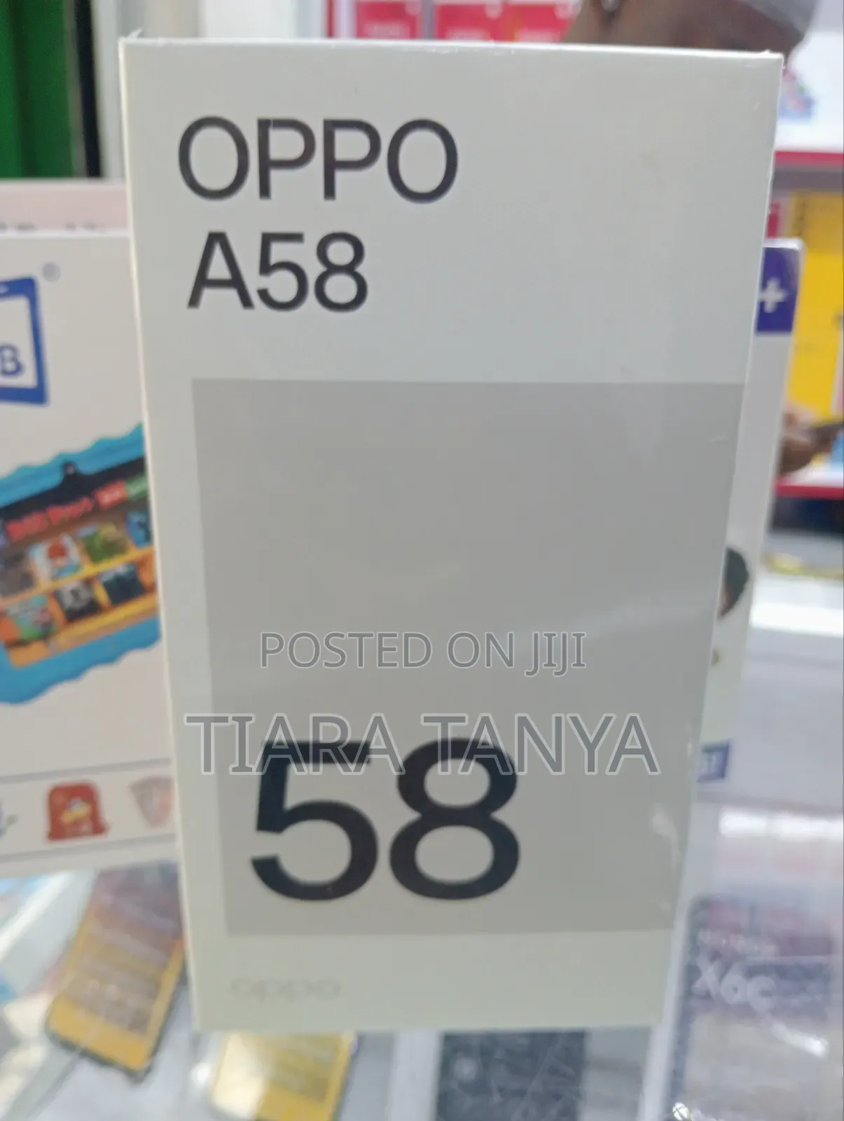 New Oppo A58 128 GB Black