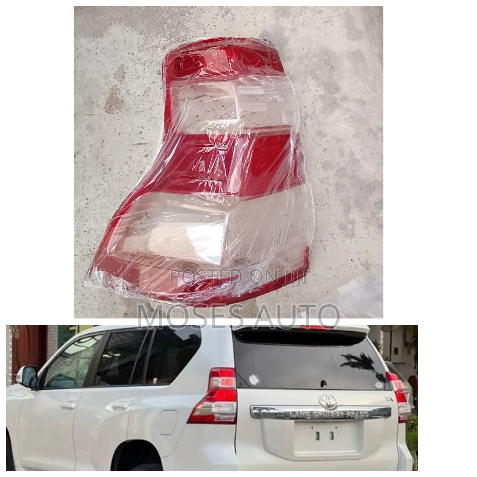 Prado 150 Backlight/Taillight/Back Light/Tail Light Lens