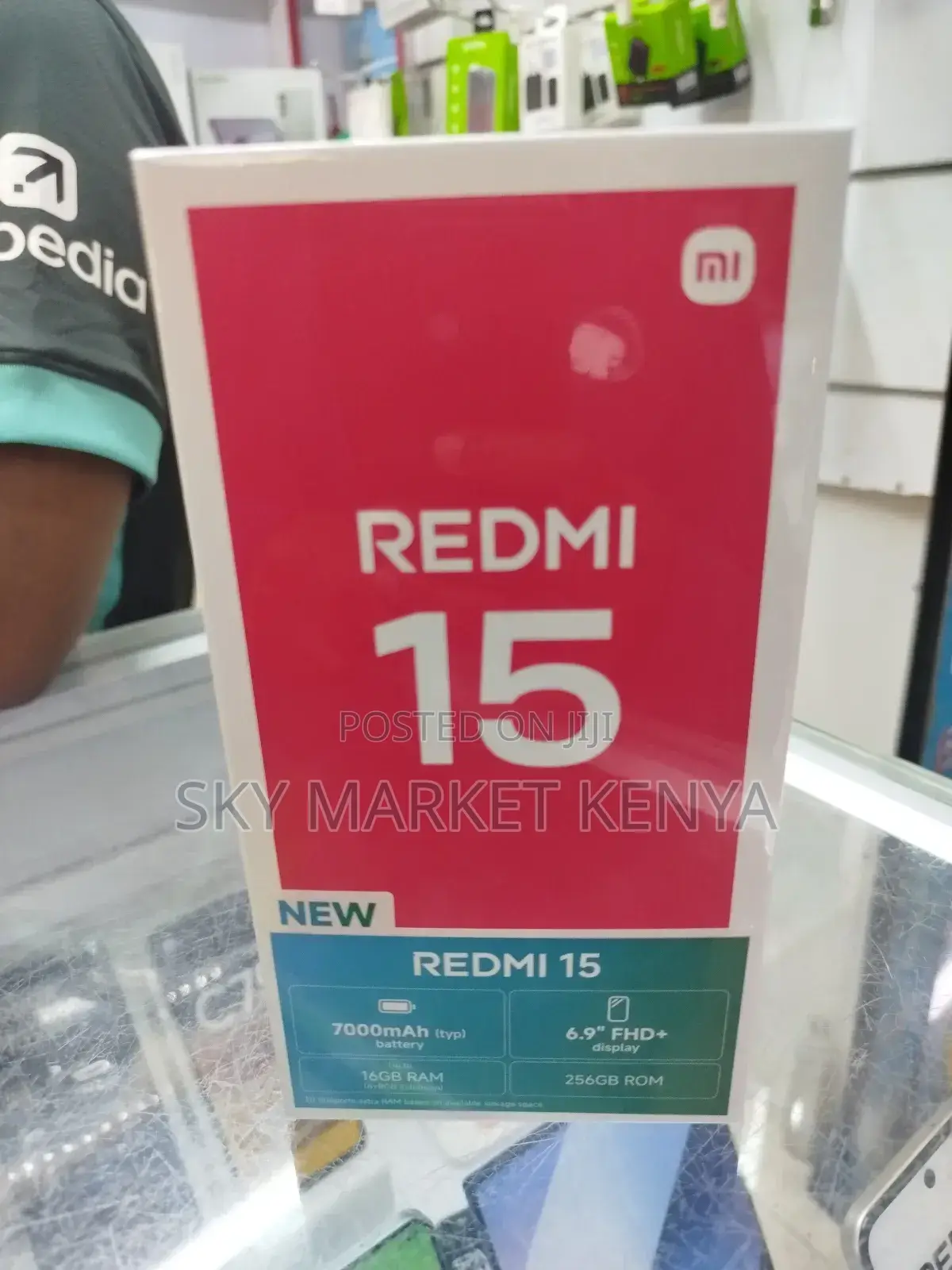 New Xiaomi Redmi 15 5G 256 GB Black