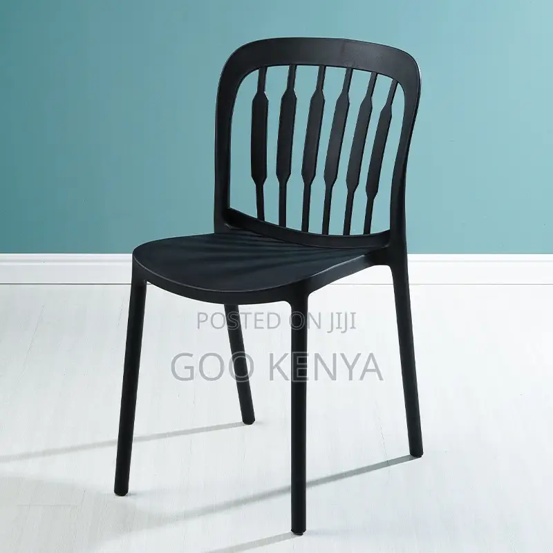 Garden Chair; Durable Plastic Restaurant Chair for Indoor Seating