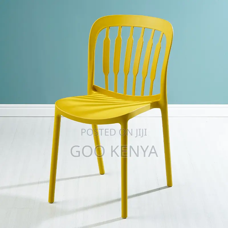 Garden Chair; Durable Plastic Restaurant Chair for Indoor Seating