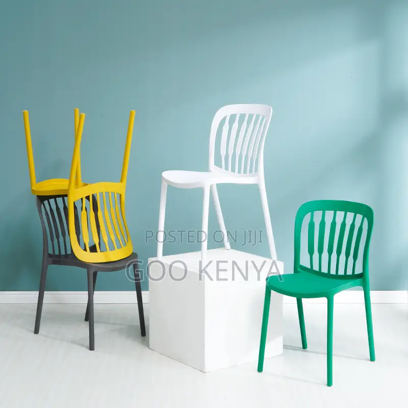 Garden Chair; Durable Plastic Restaurant Chair for Indoor Seating