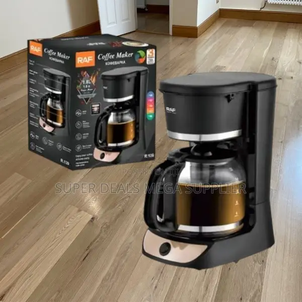 Home Use Coffee Maker 1.8 Litres Electric Anti Drip 900 Watts Machine