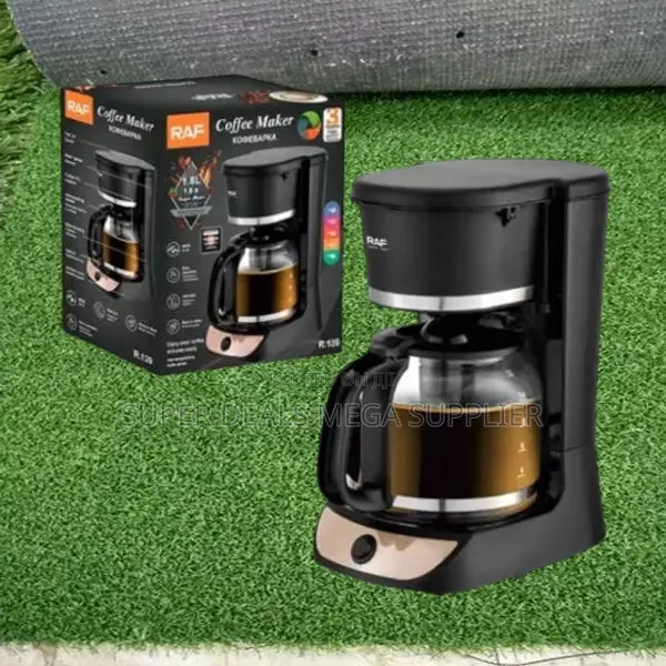 900 Watts Anti Drip Coffee Maker 1.8l Electric Brewer With Glass Jug